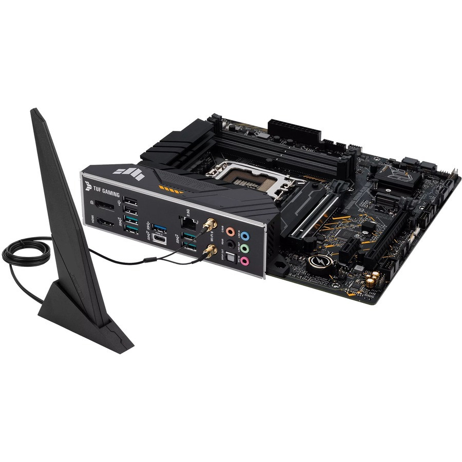 Asus TUF GAMING B660M-PLUS WIFI D4 Gaming Desktop Motherboard - Intel B660 Chipset - Socket LGA-1700 - Intel Optane Memory Ready - Micro ATX - TUFGAMINGB660MPLUSWIFID4