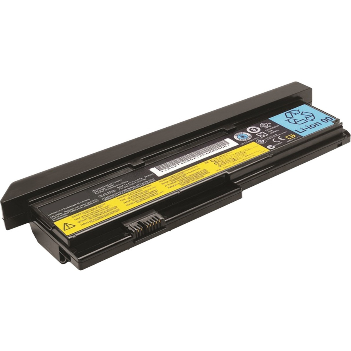 V7 43R9255-EV7 Battery for select LENOVO IBM laptops(7800mAh, 56WH, 9cell)43R9254,43R9255 - For Notebook - Battery Rechargeable - 7800 mAh - 56 Wh - 10.8 V DC