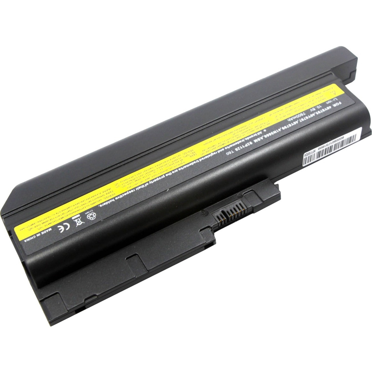 V7 40Y6799-EV7 Battery for select LENOVO IBM laptops(5200mAh, 56WH, 6cell)40Y6799,42T4504 - For Notebook - Battery Rechargeable - 5200 mAh - 56 Wh - 10.8 V DC