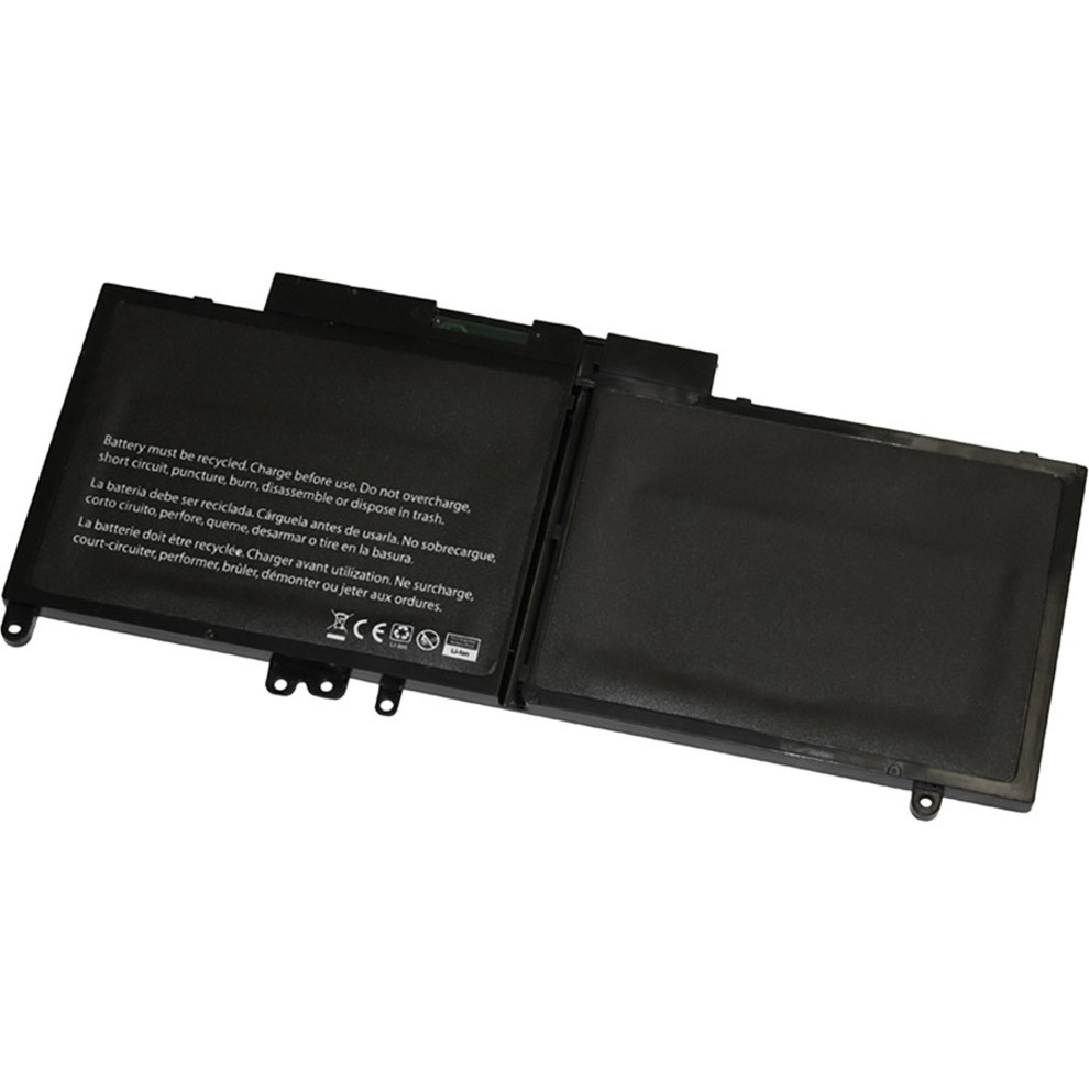 V7 Replacement Battery for Selected Dell Laptops - For Notebook - Battery Rechargeable - Proprietary Battery Size - 5100 mAh - 7.4 V DC 451-BBLK 451-BBLN PF59Y 8V5GX VMKXM - 451-BBLN-V7