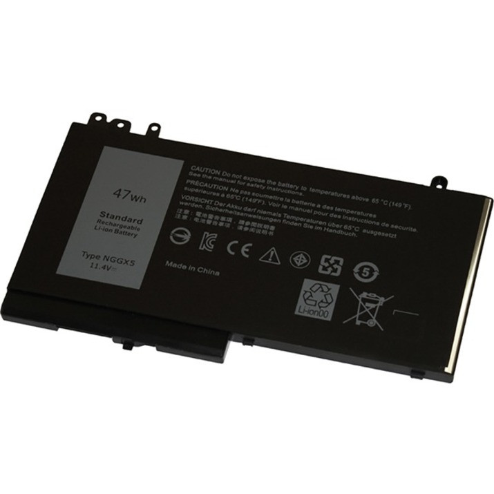 V7 Replacement Battery for Selected DELL Laptops - For Notebook - Battery Rechargeable - 4122 mAh - 11.4 V DC NGGX5 954DF JY8DF XWDK1 NCVW8 XKWC7 - NGGX5-V7