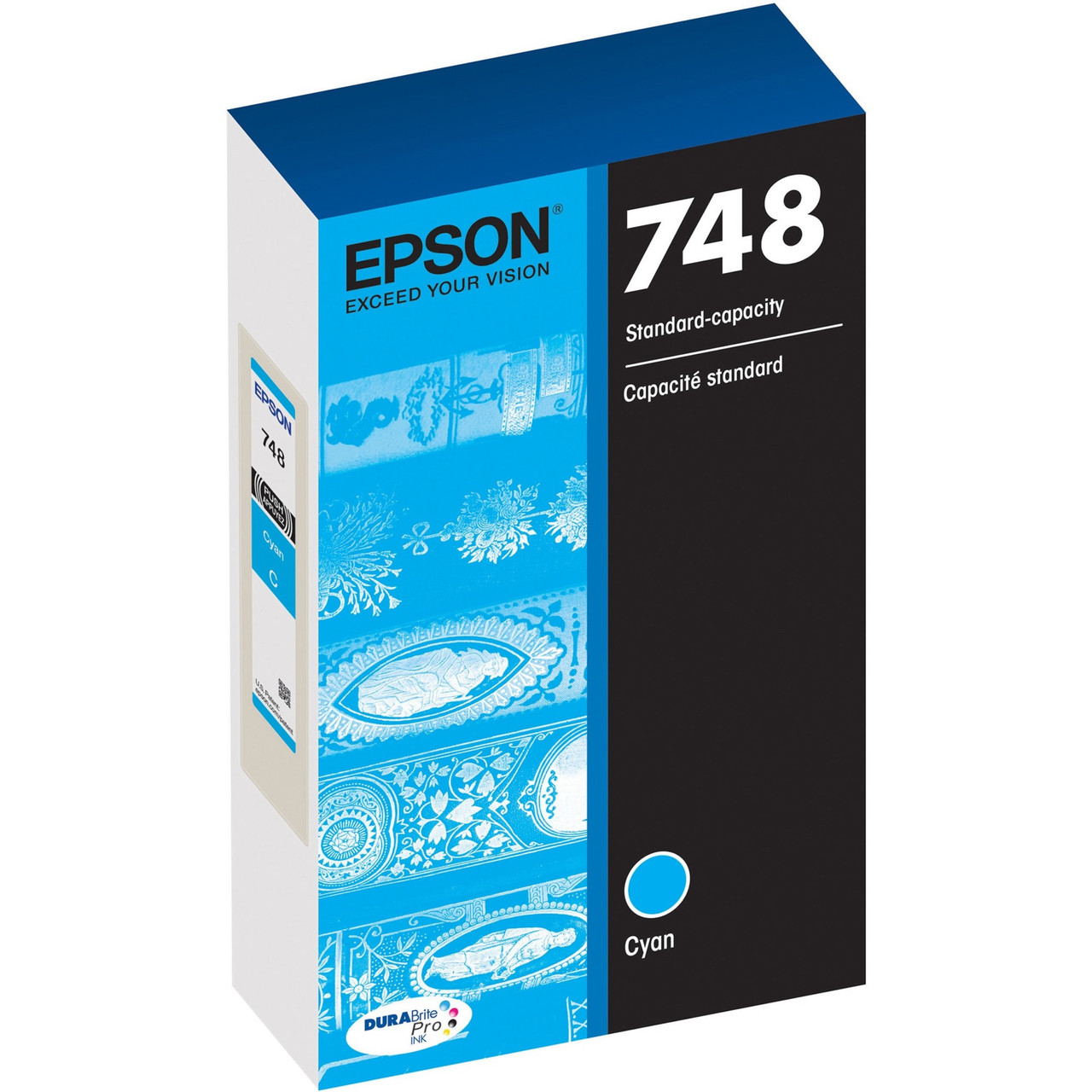 Epson DURABrite Pro 748 Original Ink Cartridge - Cyan - T748220