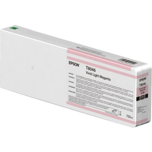 Epson UltraChrome HDX/HD T8046 Original Ink Cartridge - Vivid Light Magenta - T804600