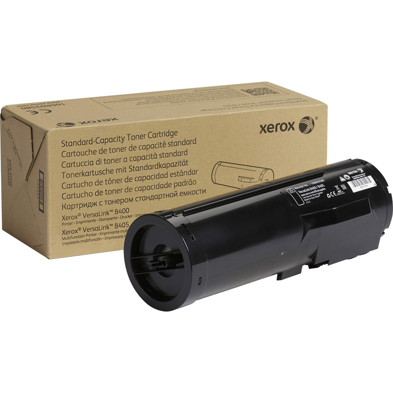 Xerox Original Toner Cartridge - Black - Laser - Standard Yield - 6000 Pages - 1 Each - 106R03580 Xerox Original Toner Cartridge - Black - Laser - Standard Yield - 6000 Pages - 1 Each - 106R03580
