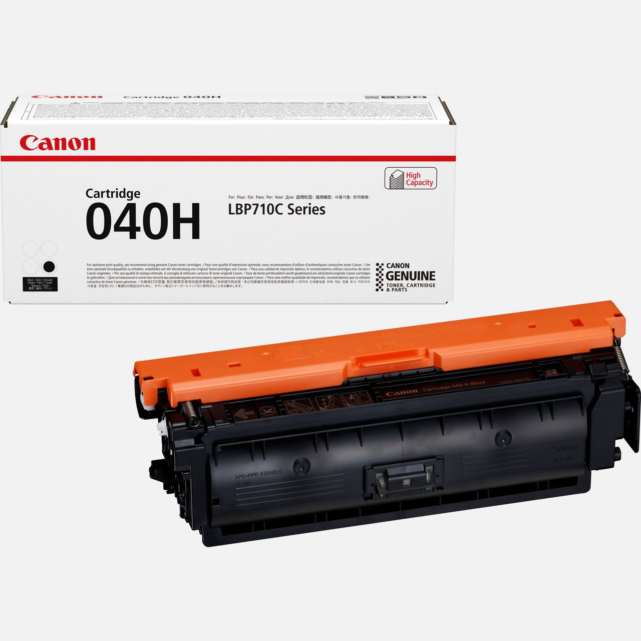 Canon CRG-040HBLK Original Toner Cartridge - Black - Laser - High Yield - 12500 Pages - 0461C001 Canon CRG-040HBLK Original Toner Cartridge - Black - Laser - High Yield - 12500 Pages - 0461C001