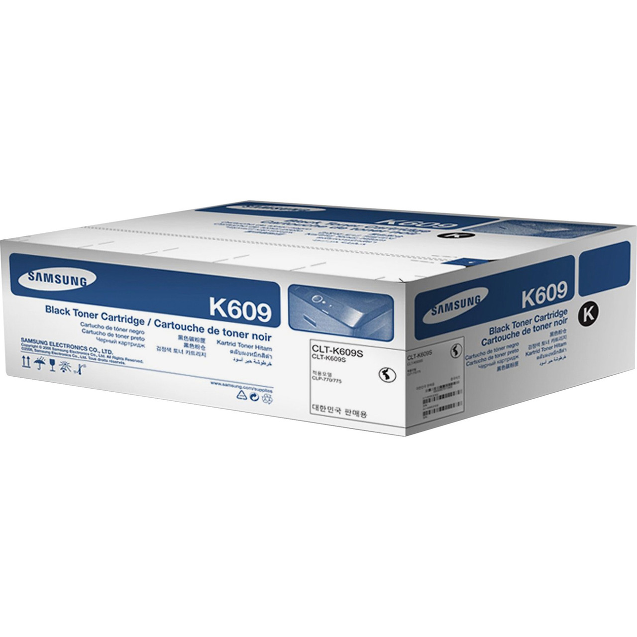 Samsung Hp Clt-K609S Black Toner Cartridge - Su220A
