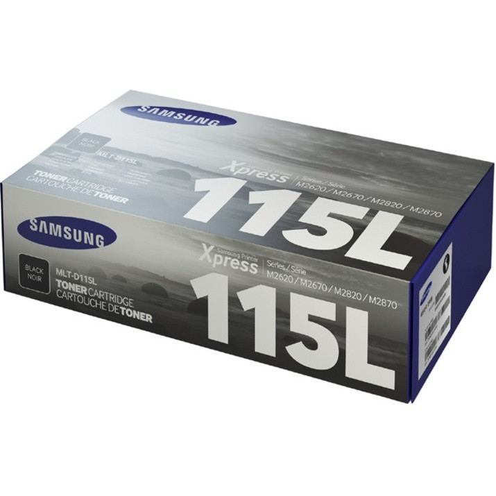 Samsung Hp Mlt-D115L Black High Yield Toner Cartridge- Su823A