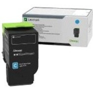 Lexmark Unison Original Extra High Yield Laser Toner Cartridge - Cyan Pack - 5000 Pages - 78C0X20