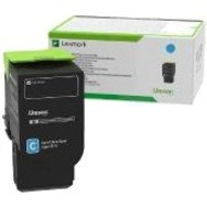 Lexmark Unison Original Extra High Yield Laser Toner Cartridge - Cyan Pack - 5000 Pages - 78C1XCE