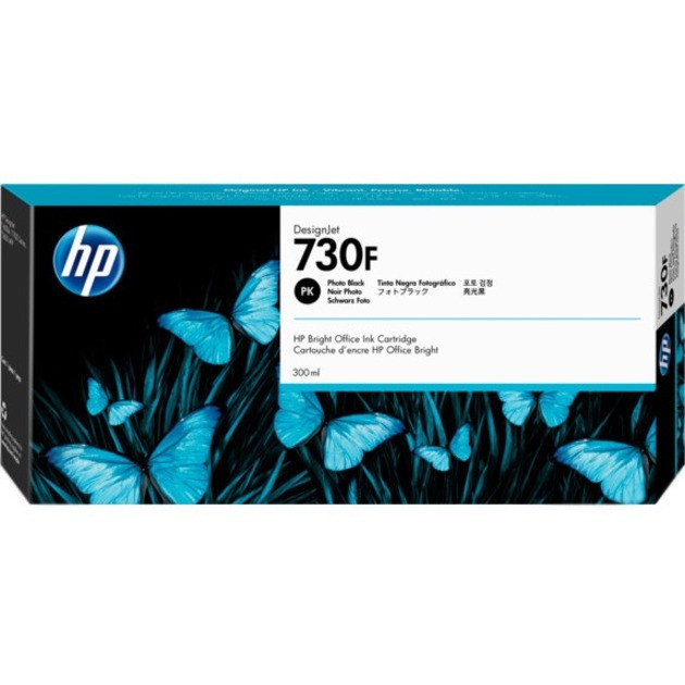 HP 730F Original Inkjet Ink Cartridge - Photo Black Pack - Inkjet - 1XB28A