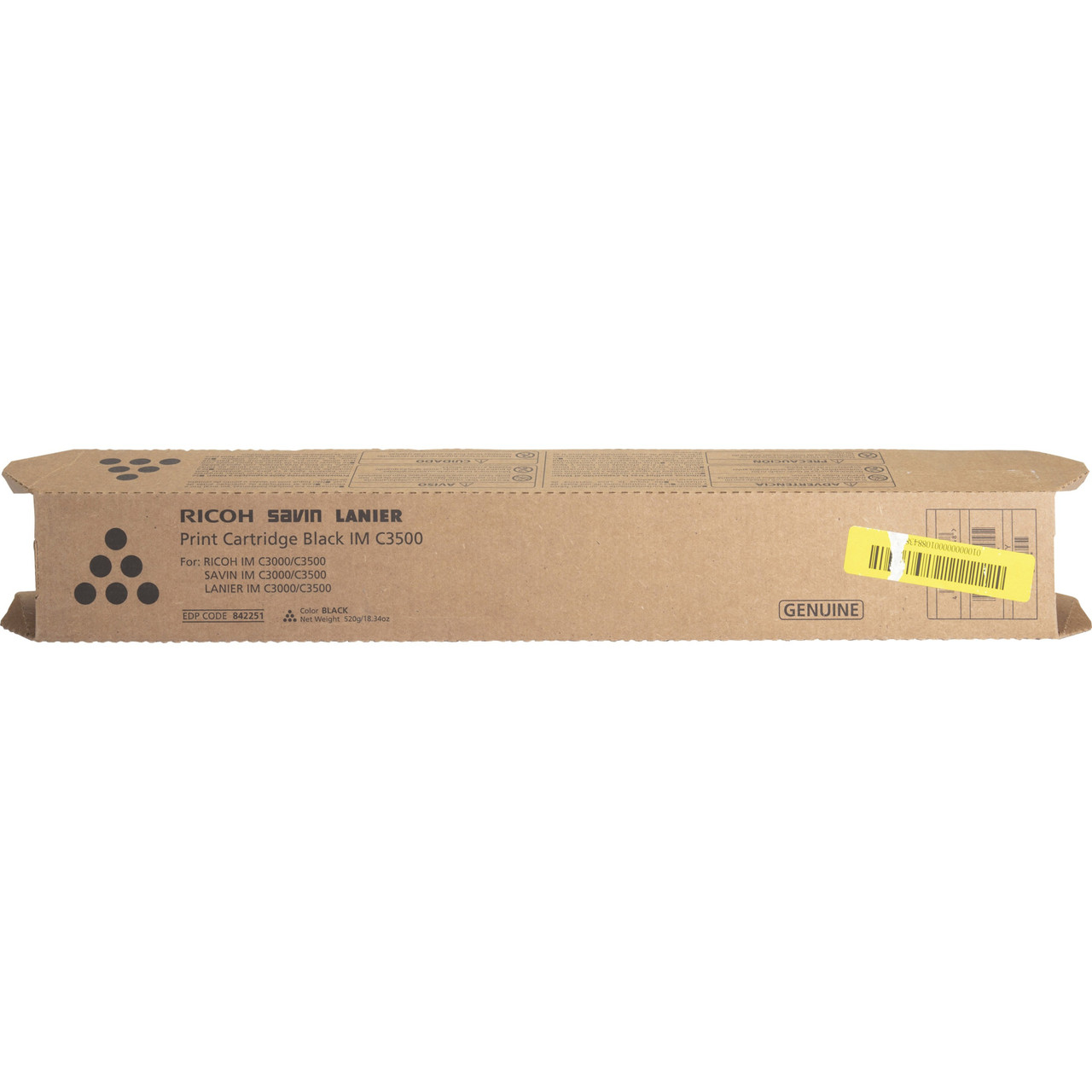 Ricoh Original Toner Cartridge - Black - 842251