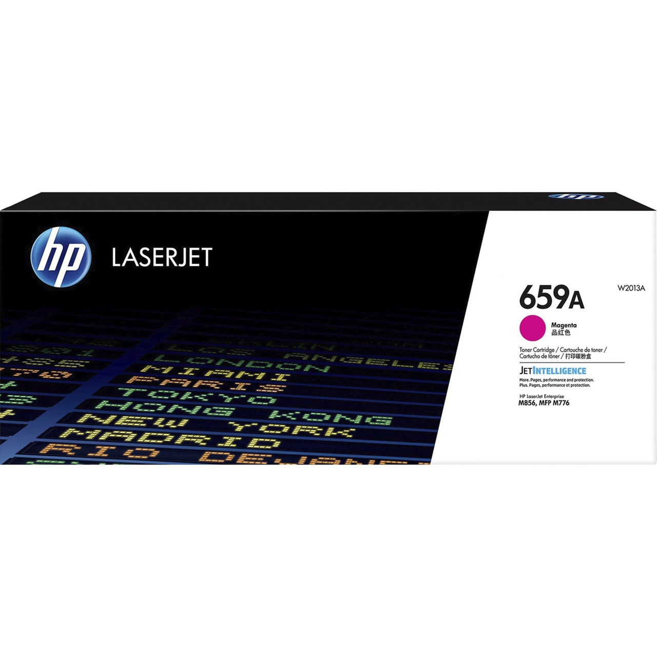 HP 659A (W2013A) Original Standard Yield Laser Toner Cartridge - Single Pack - Magenta - 1 Each - 13000 Pages - W2013A