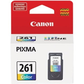 Canon CL-261 Original Inkjet Ink Cartridge - Color - 1 Pack - Inkjet - 1 Pack- 3725C001