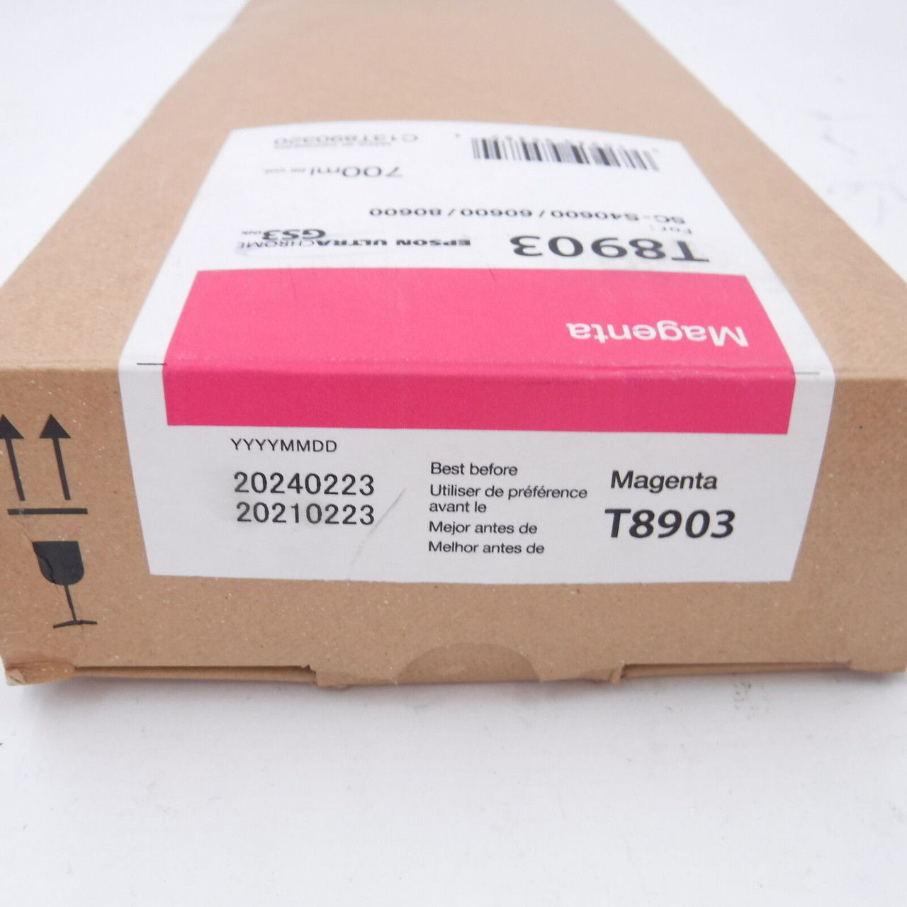 Epson UltraChrome GS3 Original Ink Cartridge - Magenta - Inkjet - T890320