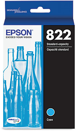 Epson T822 Original Ink Cartridge - Cyan - Inkjet - High Yield - T822XL220-S