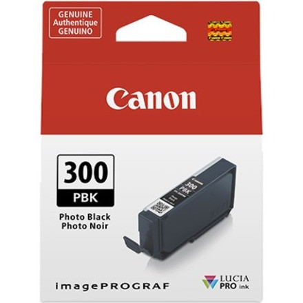 Canon LUCIA PRO PFI-300 Original Ink Cartridge - Single Pack - Photo Black - Inkjet - 1 Pack - 4193C002
