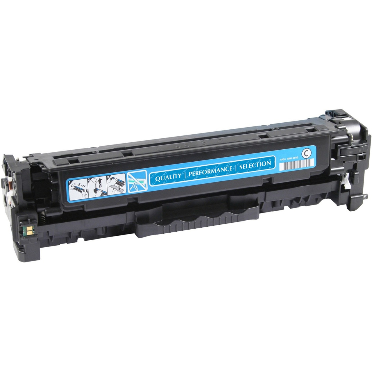 V7 V7JCF381A Remanufactured Laser Toner Cartridge - Alternative for HP (CF381A(J)) - Cyan Pack - 3600 Pages - V7JCF381A