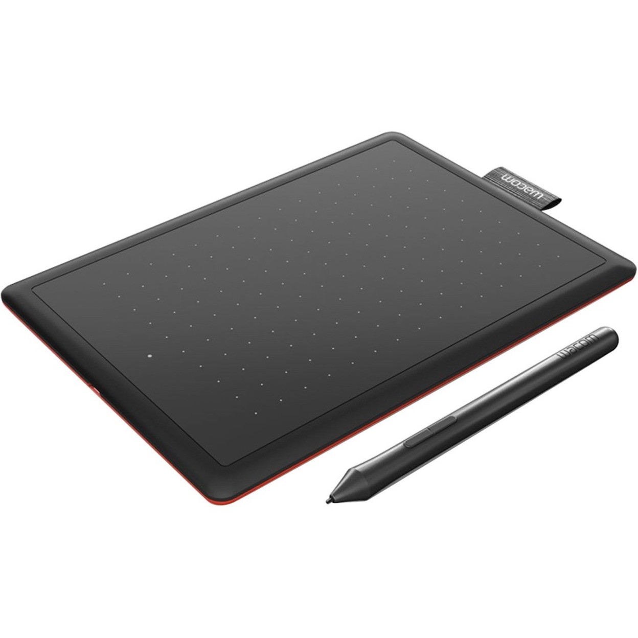 Wacom Small Pen Tablet - Graphics Tablet - 5.98" x 3.74" - 2540 lpi Cable - 2048 Pressure Level - Pen - PC, Mac, Chrome - Black, Red - CTL472K1A