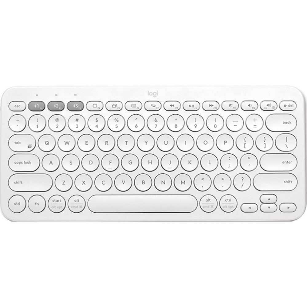 Logitech K380 Multi-Device Bluetooth Keyboard - Wireless Connectivity - Bluetooth - 32.81 ft - QWERTY Layout - Tablet, Smartphone, iPhone, Apple TV, iPad, Computer - Windows, Mac OS, iOS - 920-009595 Logitech K380 Multi-Device Bluetooth Keyboard - Wireless Connectivity - Bluetooth - 32.81 ft - QWERTY Layout - Tablet, Smartphone, iPhone, Apple TV, iPad, Computer - Windows, Mac OS, iOS - 920-009595