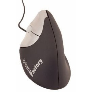 Urbanfactory Ergo Mouse - Optical - Cable - USB - 1600 Dpi - Scroll Wheel - 3 Button(S) - Left-Handed Only - EML01UF