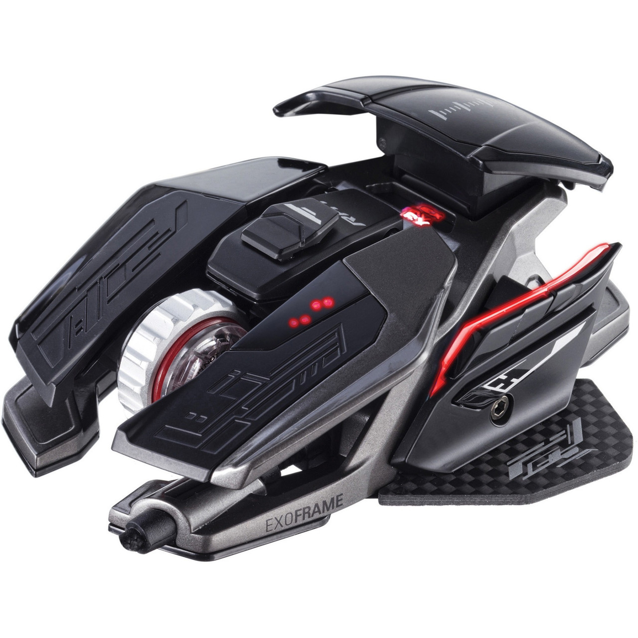 Mad Catz R.A.T. PRO X3 Gaming Mouse - Optical - Cable - Black - USB 2.0 - 16000 dpi - Scroll Wheel - MR05DCINBL01