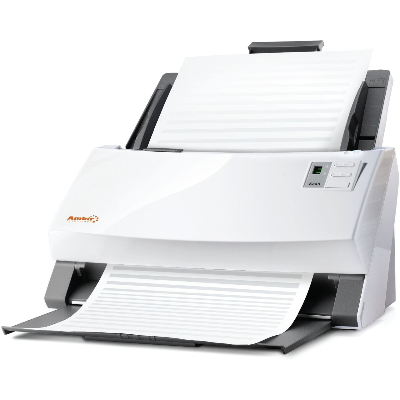 Ambir ImageScan Pro 340u Sheetfed Scanner - Duplex Scanning DUPLX - DS340-ATH