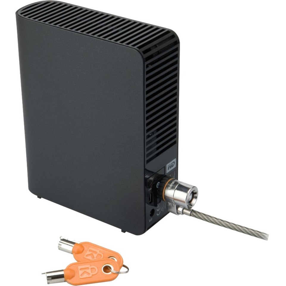 Kensington MicroSaver K64019 Cable Lock - Black - For Computer - K64019