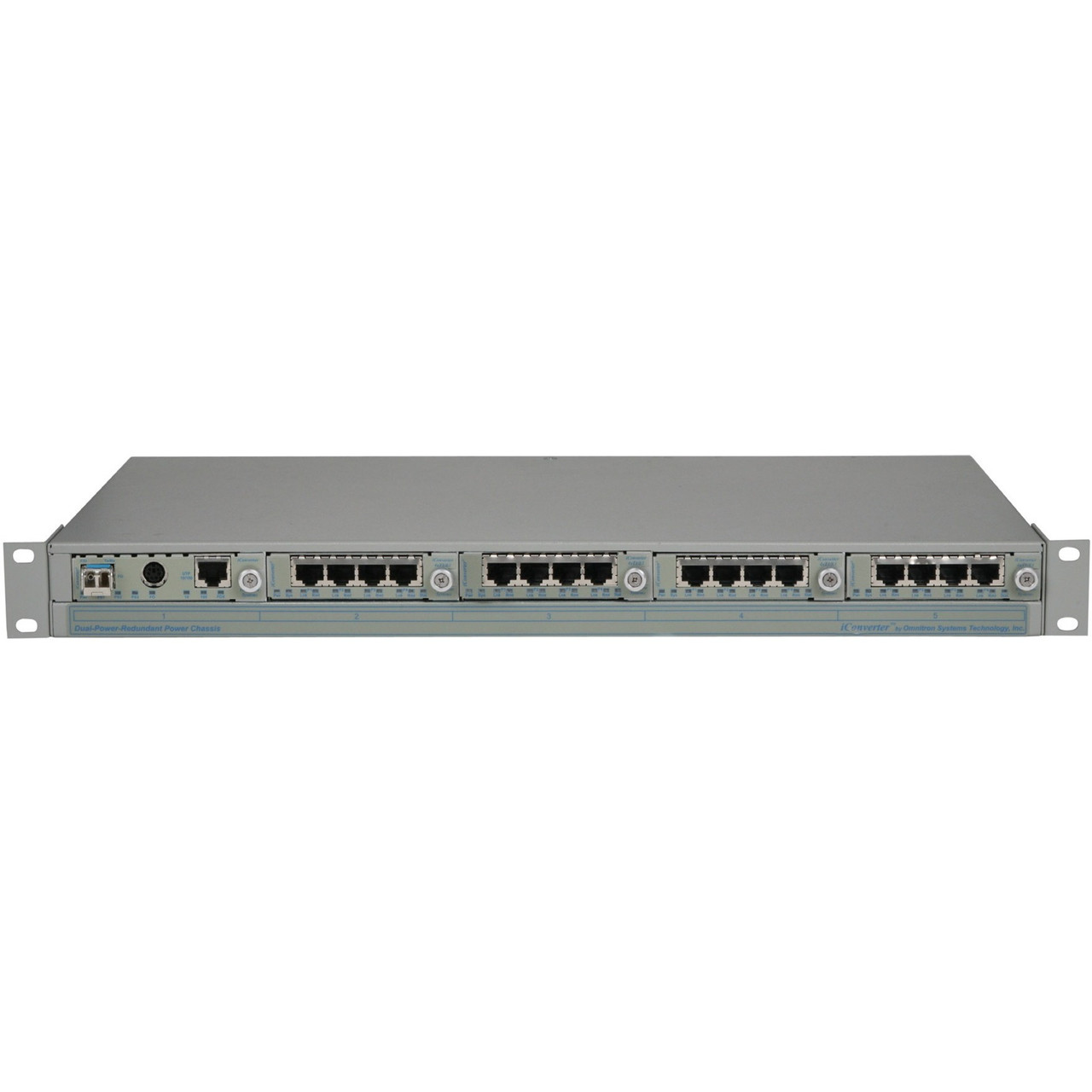Omnitron Managed T1/E1 Multiplexer - 2421-1-21