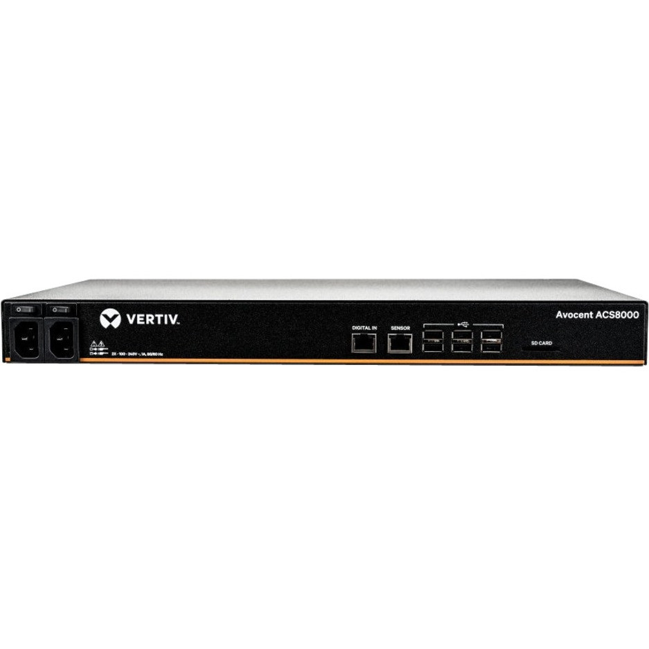 Avocent Vertiv ACS8000 Serial Console - 48 port Console Server | Dual AC - ACS8048DAC-400