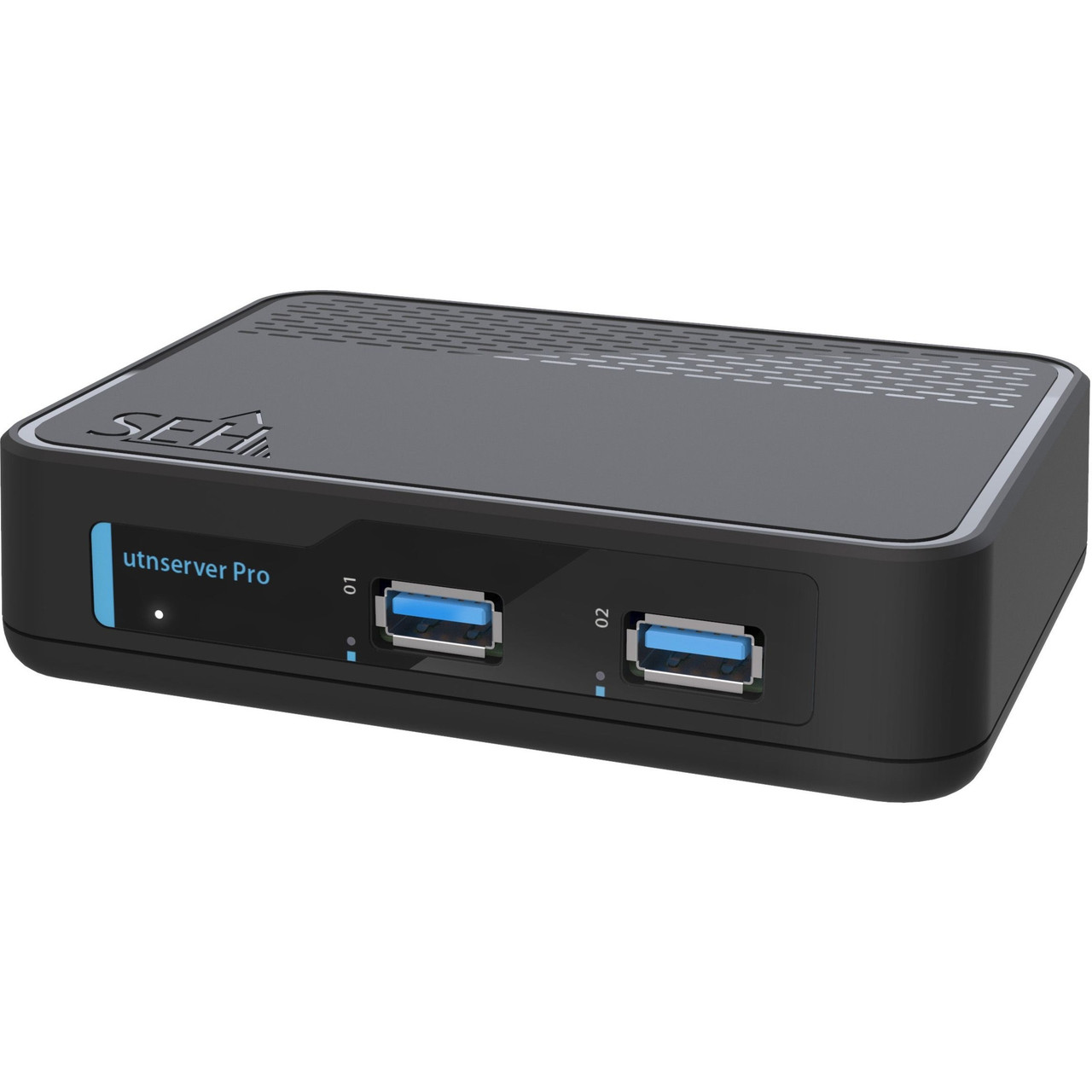 Seh Technology utnserver Pro - New - USB to Network- 1 x Network (RJ-45) - 2 x USB - 10/100/1000Base-T - Gigabit Ethernet - Desktop - M05132