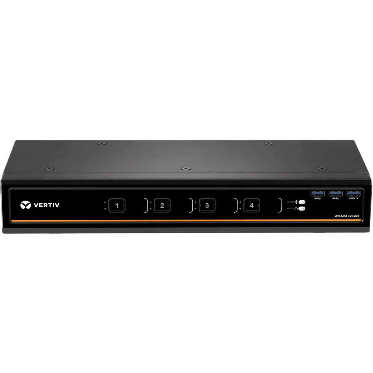 Avocent Vertiv 4-Port Dual-Head DisplayPort 4K Ultra HD KVM Switch - SV340D-001