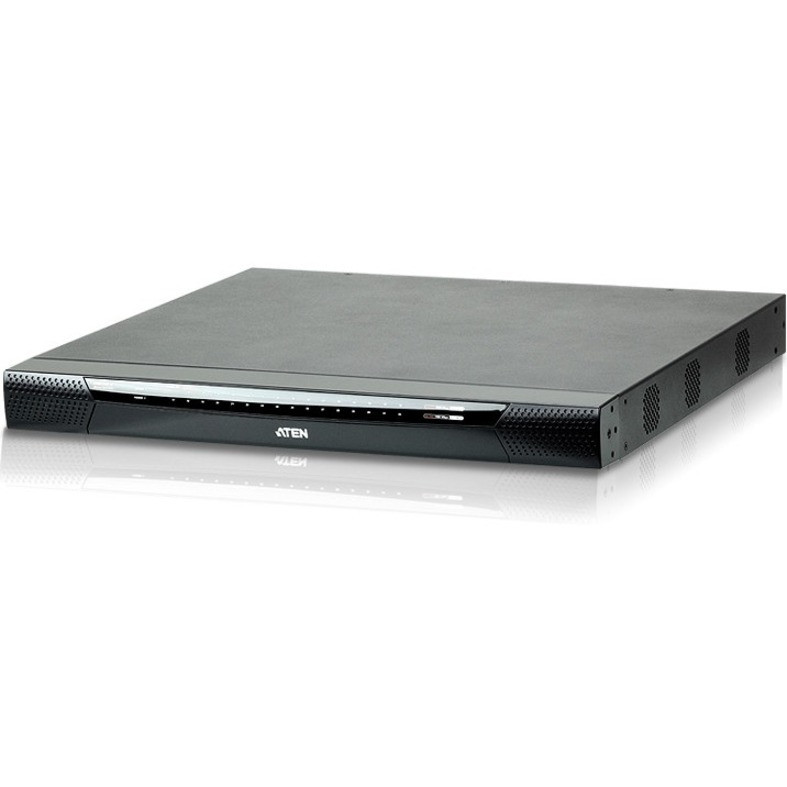 Aten KN4132VA KVM over IP Switch-TAA Compliant - 32 Computer(s) - 1 Local User(s) - 4 Remote User(s) - 1920 x 1200 - 37 x Network (RJ-45) - 6 x USB - 1 x DVI1 x VGA - KN4132VA