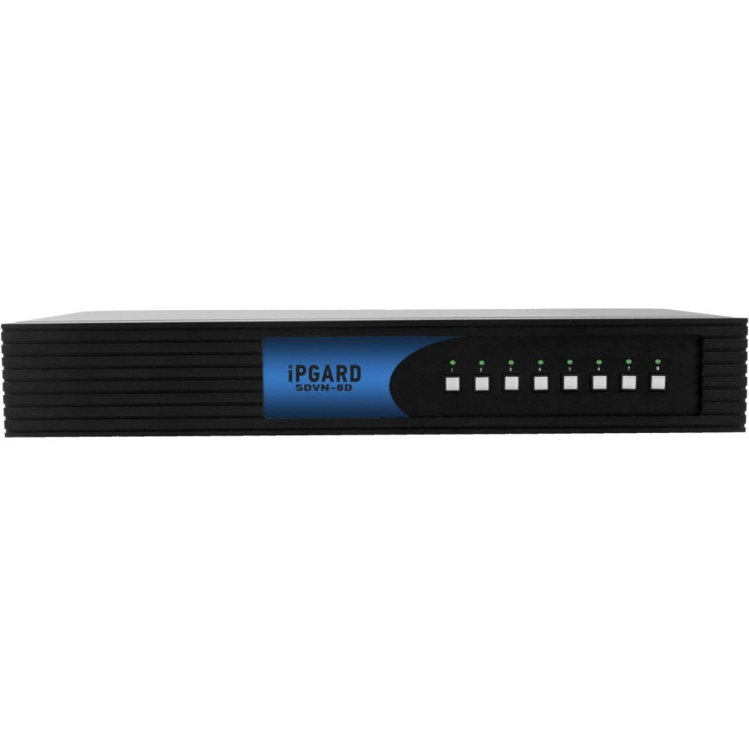 Smartavi 8-Port Dual-head Secure DVI-I KVM Switch with KB/Mouse USB emulation - SDVN-8D