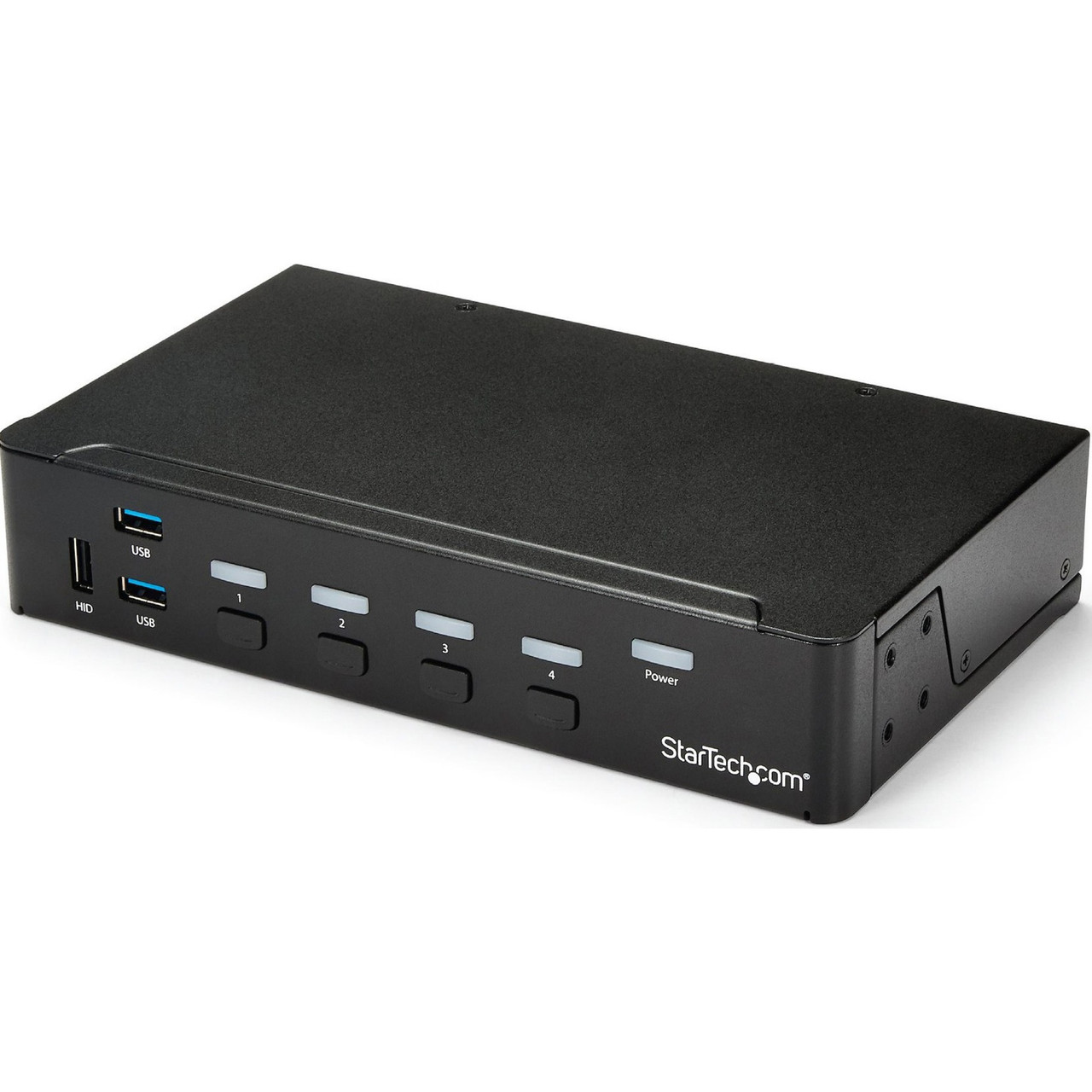 Startech 4-Port HDMI KVM Switch - Built-in USB 3.0 Hub for Peripheral Devices - 1080p - Control four HDMI computers using a single console, with built-in USB 3.0 hub for sharing additional peripheral devices - 3.5mm audio support - SV431HDU3A2