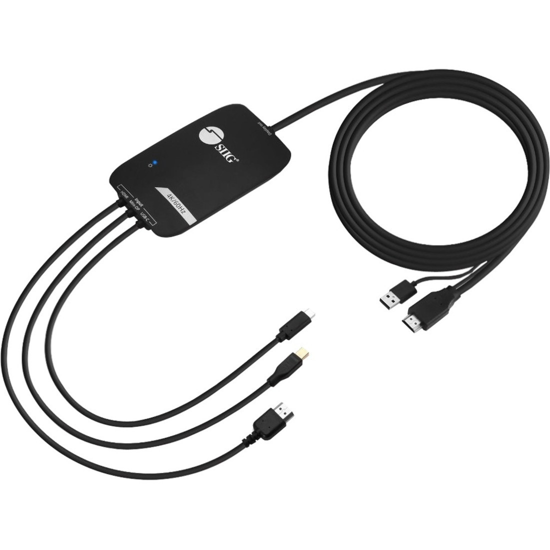 SIIG 3X1 HDMI 4K MULTI FORMAT PRESENTATION - CE-H25Q11-S1