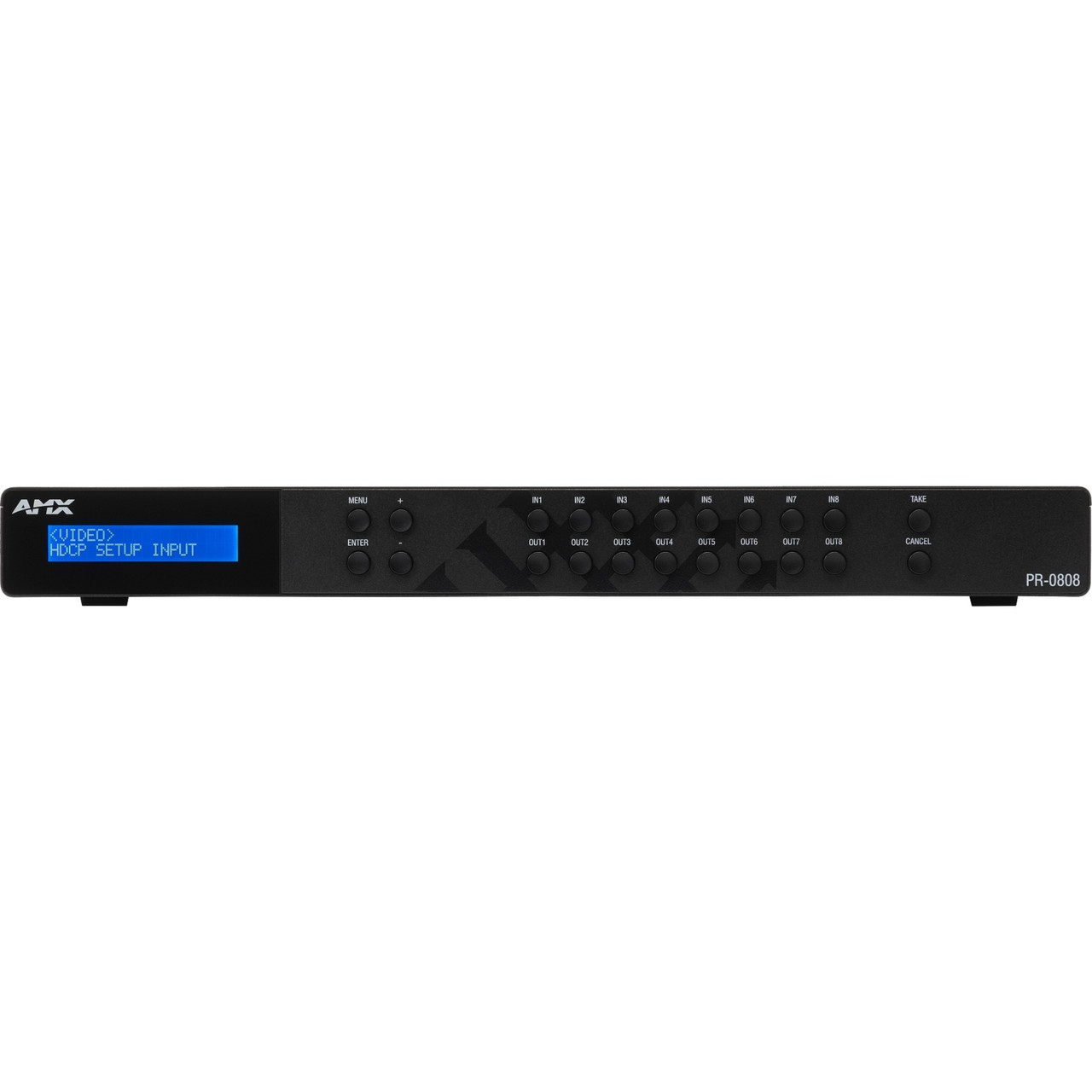 AMX 8x8 4K60 HDMI Switcher - 4096 x 2160 - 4K - Twisted Pair - 8 x 8 - Display - 8 x HDMI Out - AMX-PR-0808 AMX 8x8 4K60 HDMI Switcher - 4096 x 2160 - 4K - Twisted Pair - 8 x 8 - Display - 8 x HDMI Out - AMX-PR-0808