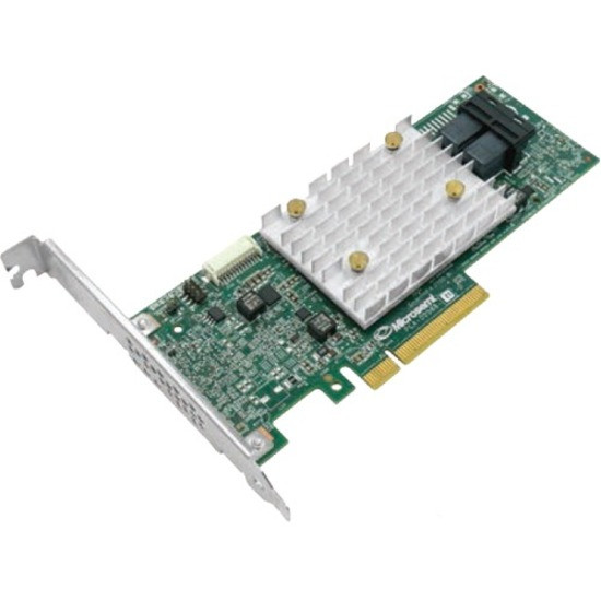 Microchip Adaptec SmartHBA 2100-8i Single - 12Gb/s SAS - PCI Express 3.0 x8 - Plug-in Card - Raid Supported - 0, 1, 10, 5 Raid Level - 2 x SFF-8643 - 8 Total SAS Port(s) - 8 SAS Port(s) Internal - PC, Linux - 2290400-R