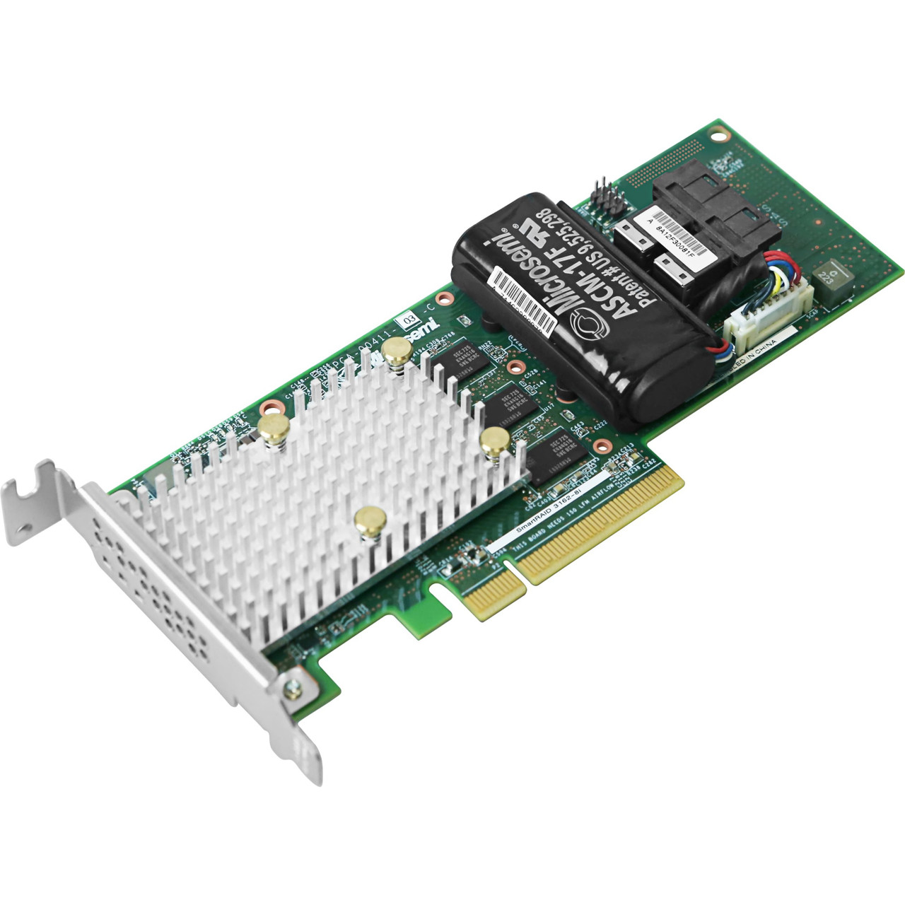 Microchip Smartraid 3162-8i /e Single - 12Gb/s SAS - PCI Express 3.0 x8 - Plug-in Card - Raid Supported - 0, 1, 5, 6, 50, 60, 1 ADM, 10 ADM, 10 Raid Level - 2 x SFF-8643 - 8 Total SAS Port(s) - 8 SAS Port(s) Internal - 2 GB - 2299600-R