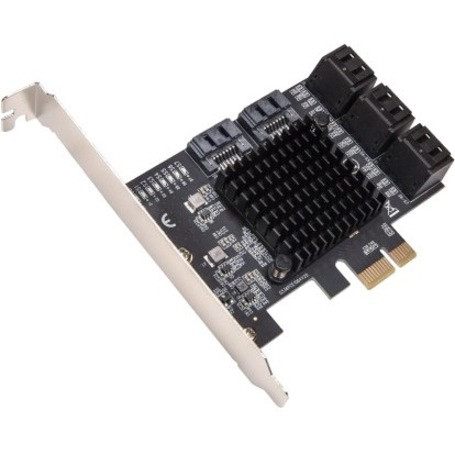 Syba 8 Port Sata Iii To Pcie 3.0 X1 Non-Raid Expansion Card - SI-PEX40165