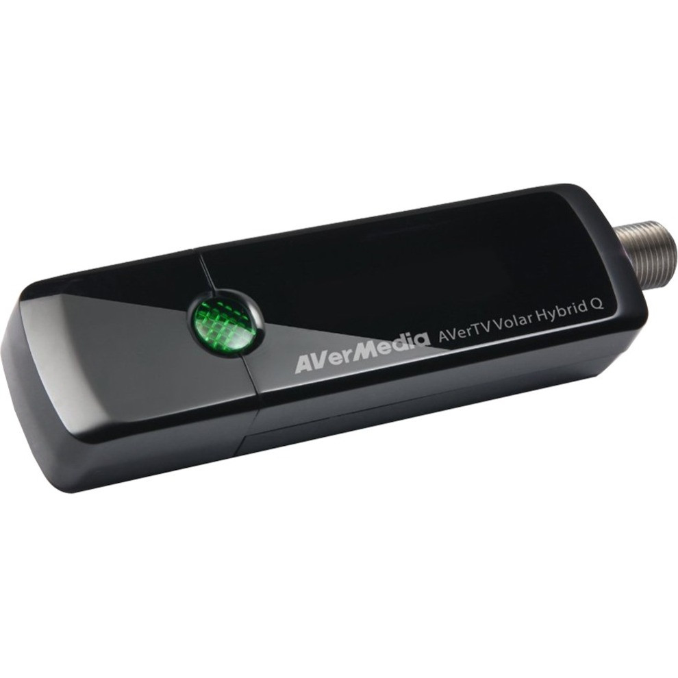 AVerMedia AVerTV Volar Hybrid Q TV Tuner - Functions: TV Tuning, FM Tuning, Video Recording - ATSC, Clear QAM - MPEG-2, H.264 - USB - PC - External