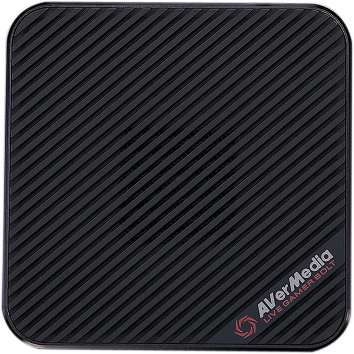AVerMedia Live Gamer BOLT (GC555) - Functions: Video Game Capturing, Video Recording, Video Streaming - Thunderbolt 3, HDMI - 4096 x 2160 - 240 fps - MPEG-4, H.264, H.265 - PC, Mac GC555 EXT VIDEO CAPTURE CARD STREAM