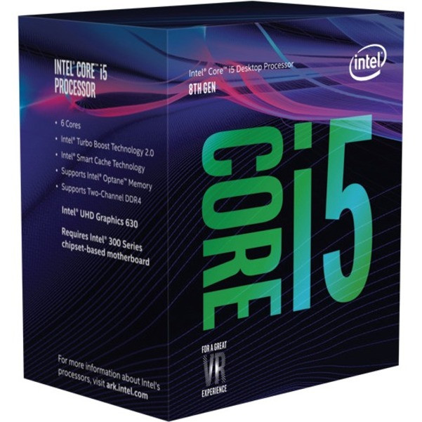 Intel Core i5 i5-8400 Hexa-core (6 Core) 2.80 GHz Processor - OEM Pack - CM8068403358811