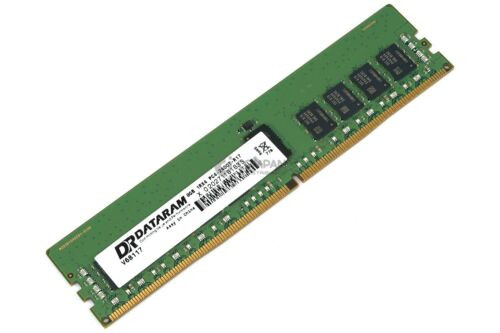 DATARAM 8GB DDR4 SDRAM Memory Module - 8 GB (1 x 8GB) - DDR4-2666/PC4-2666 DDR4 SDRAM - 2666 MHz - 1.20 V - ECC - Registered - 288-pin - DIMM - DRHS2666RS/8GB