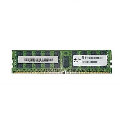 Cisco 32GB DDR4 SDRAM Memory Module - 32 GB - DDR4-2666/PC4-21300 DDR4 SDRAM - 2666 MHz - 1.20 V - ECC - Registered - 288-pin - DIMM - HX-SP-M32G2-RSH