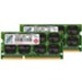 Transcend 16GB (2 x 8GB) DDR3 SDRAM Memory Kit - For Desktop PC - 16 GB (2 x 8GB) DDR3 SDRAM - 1600 MHz - CL11 - 1.50 V - Non-ECC - Unbuffered - 204-pin - SoDIMM - TS16GJMA424H