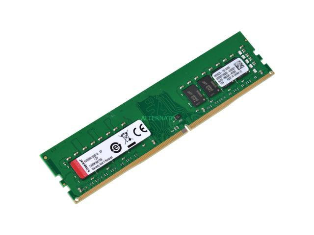 Kingston ValueRAM 16GB DDR4 SDRAM Memory Module - 16 GB - DDR4-2666/PC4-21300 DDR4 SDRAM - 2666 MHz - CL19 - 1.20 V - Bulk - Non-ECC - Unbuffered - 288-pin - DIMM - KVR26N19D8/16BK