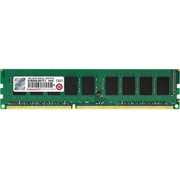 Transcend 2GB DDR3 SDRAM Memory Module - 2 GB - DDR3-1600/PC3-12800 DDR3 SDRAM - 1600 MHz - CL11 - 1.35 V - ECC - 240-pin - DIMM - TS256MLK72W6N