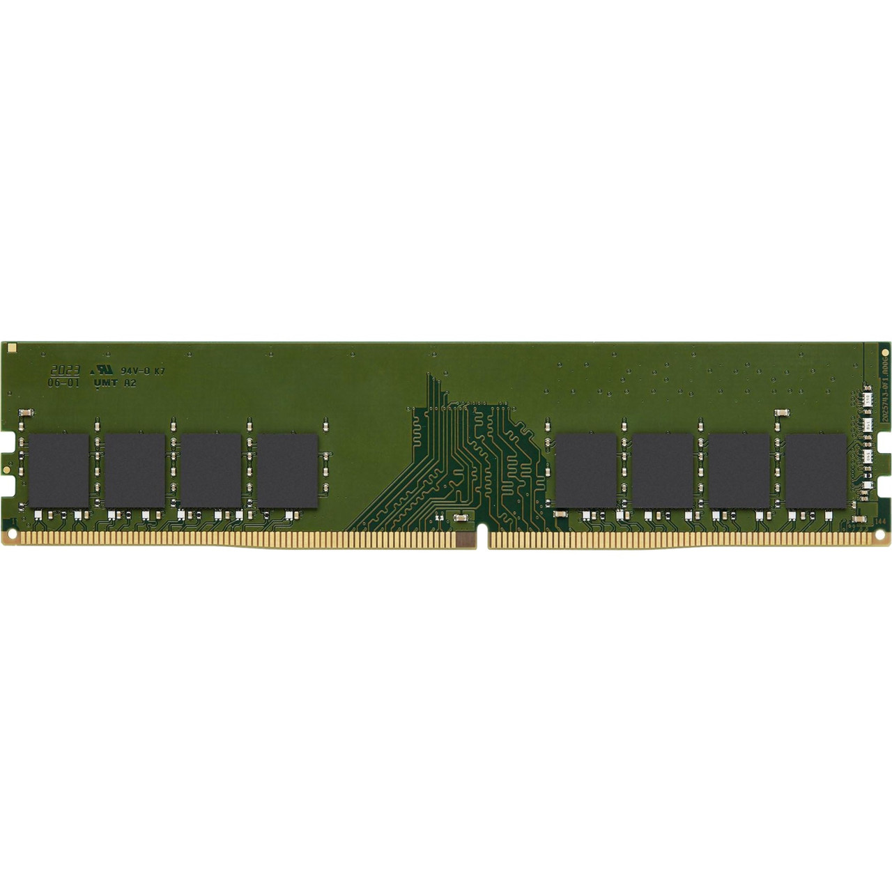 Kingston ValueRAM 16GB DDR4 SDRAM Memory Module - For Desktop PC, Server - 16 GB - DDR4-3200/PC4-25600 DDR4 SDRAM - 3200 MHz - CL22 - 1.20 V - Non-ECC - Unbuffered - 288-pin - DIMM - Lifetime Warranty - KVR32N22D8/16