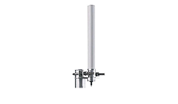 HPE Aruba Indoor/Outdoor Omni Antenna - 2.4 GHz to 2.5 GHz, 5.15 GHz to 5.875 GHz - 6 dBi - Indoor, Outdoor, Wireless Data NetworkPole/Ceiling - Omni-directional - RP-SMA Connector -JW004A