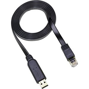 HPE Aruba USBA-RJ45 PIN3TX-6RX Cable - RJ-45/USB Network Cable for Network Device - First End: 1 x USB 2.0 Type A - Male - Second End: 1 x RJ-45 Network - Male - Black -R8Z87A